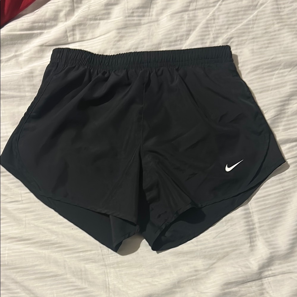 Nike Black Athletic Shorts Moisture-Wicking Lightweight
